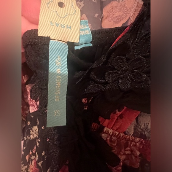 🌻🌺Farm Rio Laina Maxi Sheer Dress with Slip & 🎁👗 - Picture 14 of 16